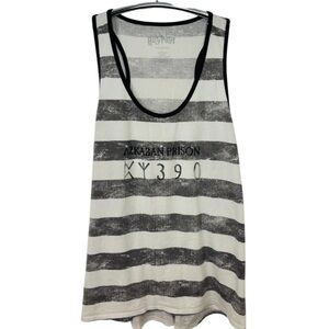 Harry Potter Gray and White Prisoner of Azkaban Women’s Tank Top Size Large